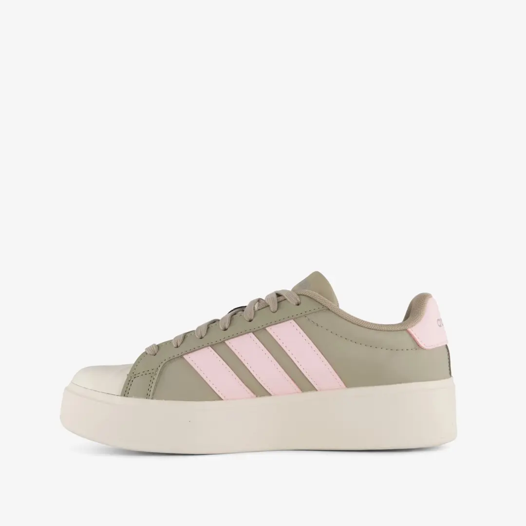 Adidas Streettalk Bold Kindersneakers - Olijfgroen - afbeelding 4 van 6