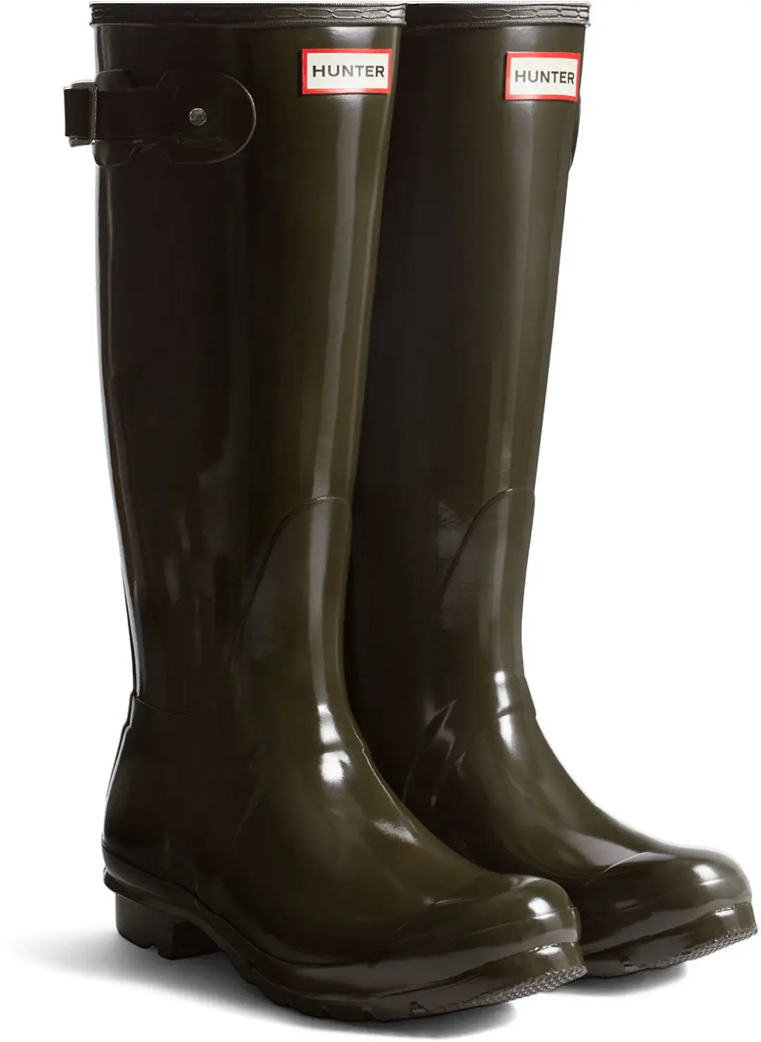 Hunter Original Tall Gloss Dames Laarzen - afbeelding 5 van 6