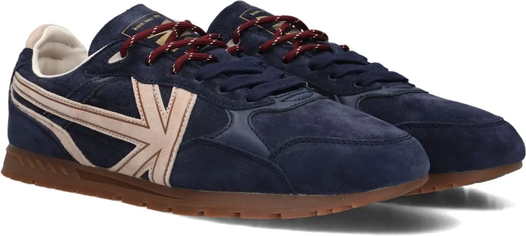 Kaotiko Seattle Heren Sneakers - Donkerblauw 42 - afbeelding 3 van 6