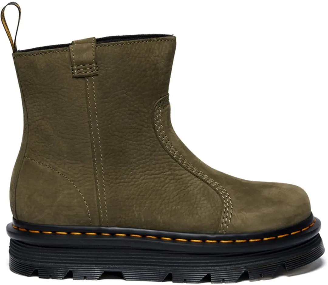 Dr. Martens ZebZag Rigger Dames - Groen - Maat 39 - afbeelding 2 van 6