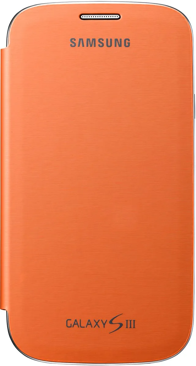 Samsung Flip Cover Galaxy S3 - Oranje