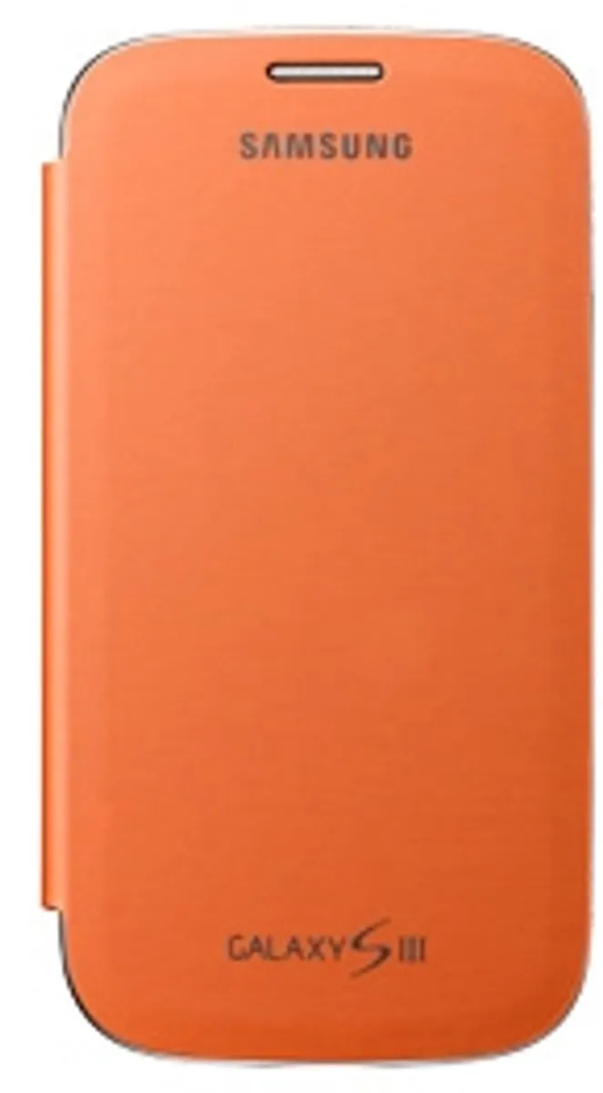 Samsung Flip Cover Galaxy S3 - Oranje