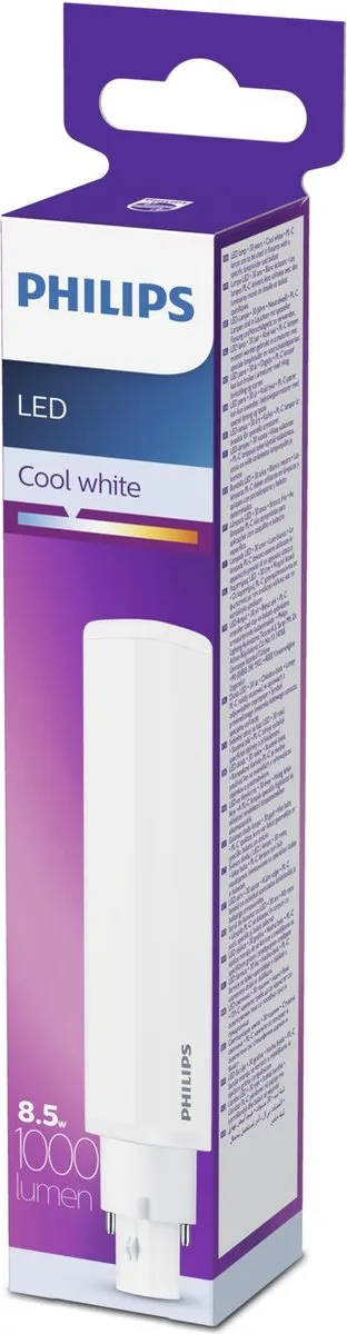 Philips LED G24d-3 26W Koel Wit Mat