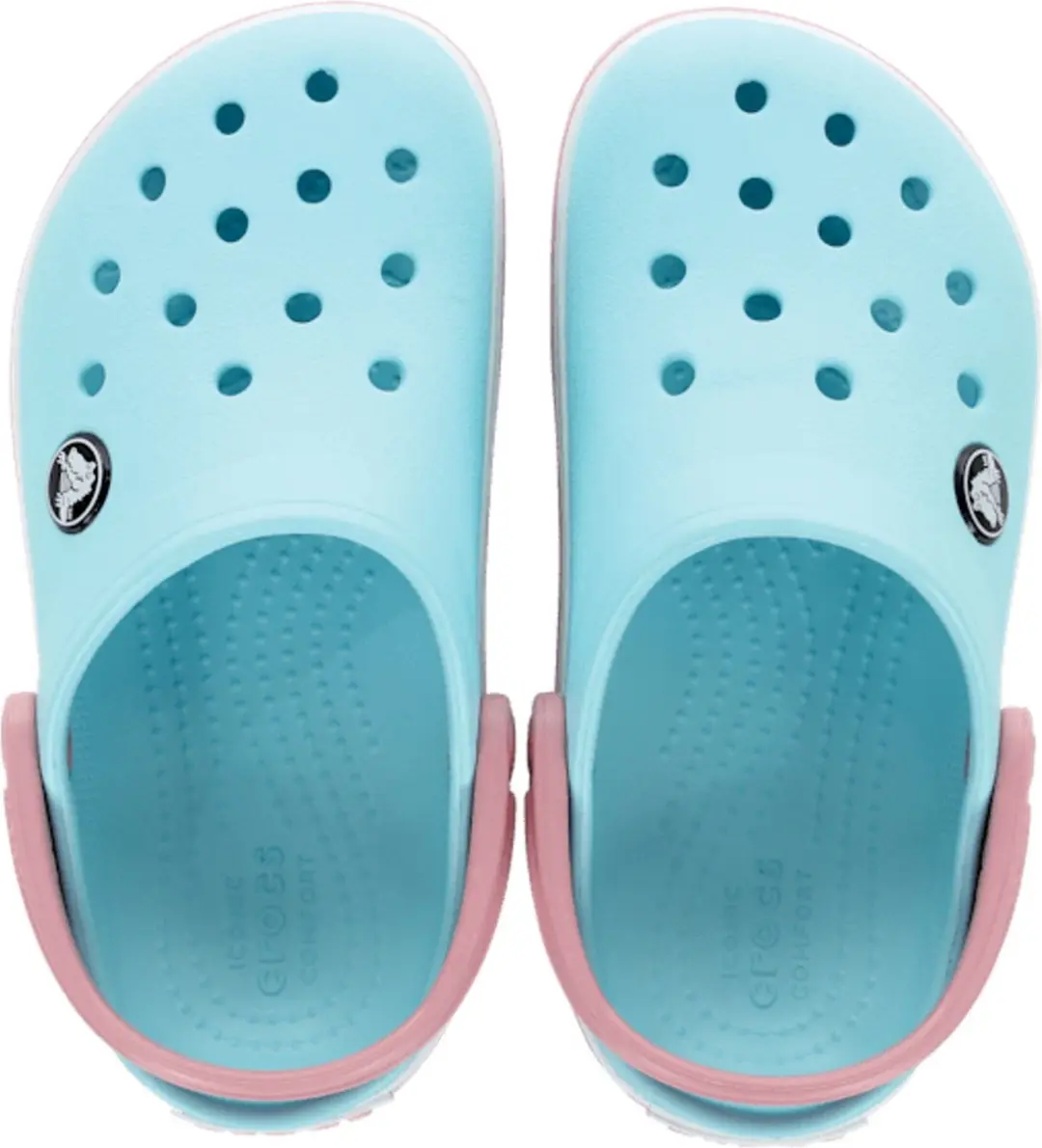 Crocs Crocband Kids Teenslipper - Ice Blue/White - 23/24 - afbeelding 5 van 6