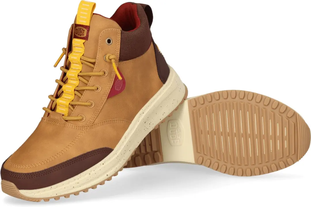HEYDUDE Tahoe Classic Heren Boots - Imitatieleer Cognac - Maat 42 - afbeelding 4 van 6