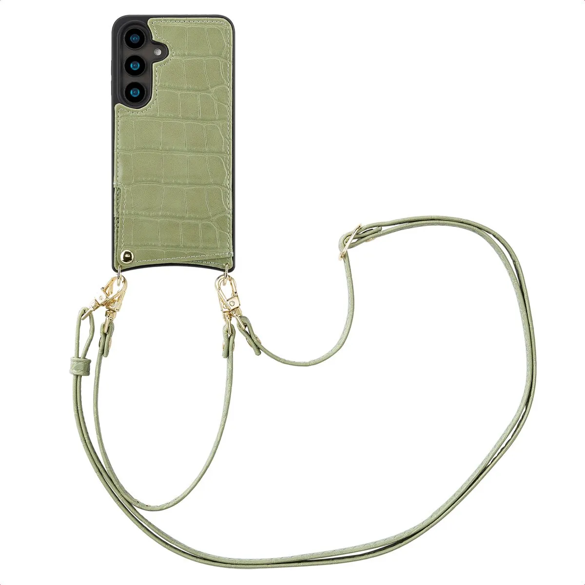 Selencia Croco Backcover Hoesje Samsung Galaxy S24