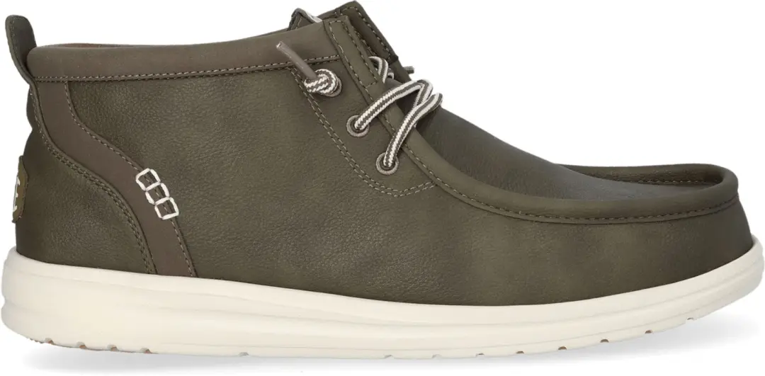 HEYDUDE Wally Mid GripR Classic Heren Instappers