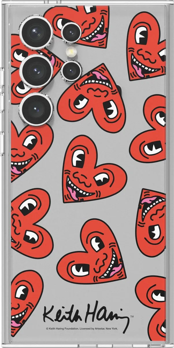 Samsung Keith Haring Heart Plate Galaxy S24 Ultra