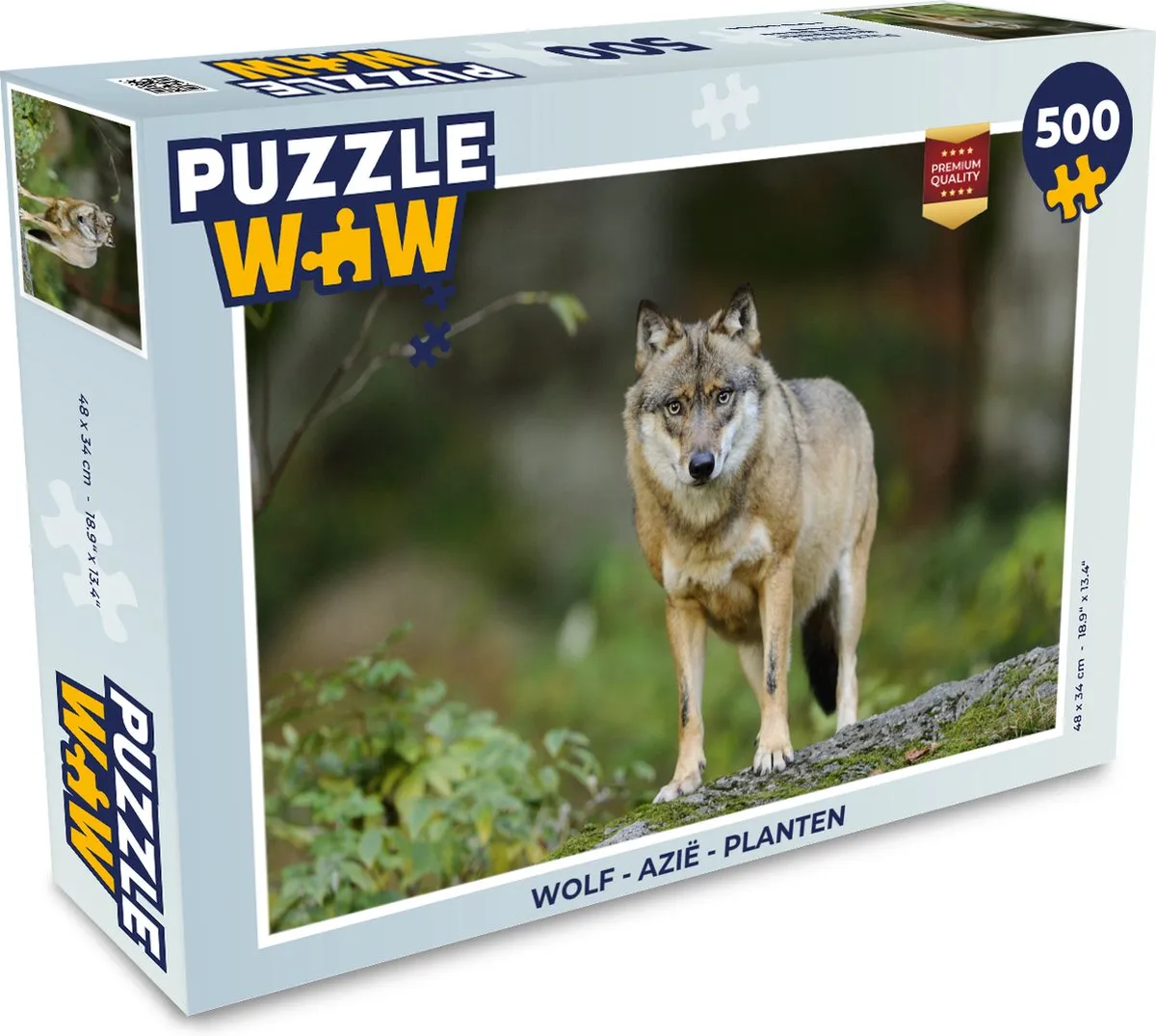 PuzzleWow Azië Planten Legpuzzel 500 Stuks