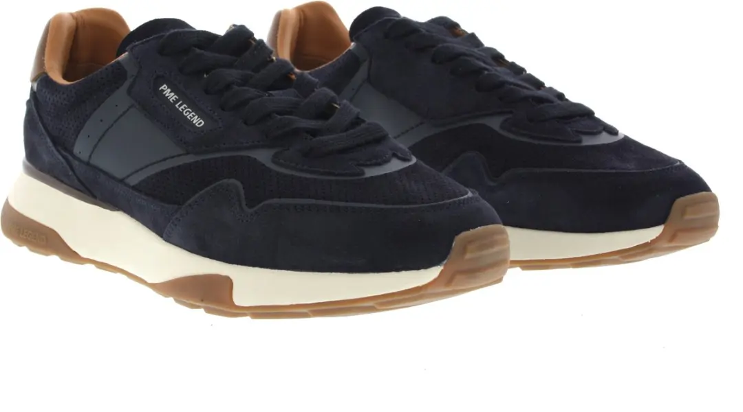 PME Legend Latch RS-10 Heren Sneakers - Donkerblauw Maat 45 - afbeelding 4 van 6