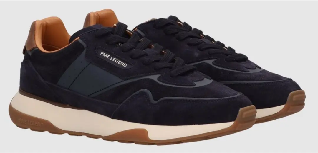 PME Legend Latch RS-10 Heren Sneakers - Donkerblauw Maat 45 - afbeelding 5 van 6