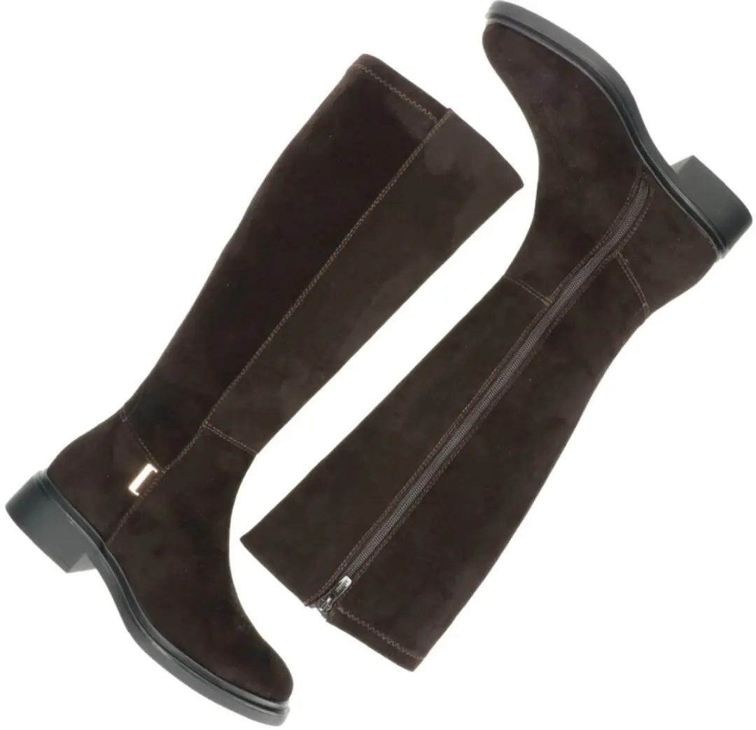 MEXX Sela Roller Hoge Laarzen - Donker Bruin - afbeelding 5 van 6