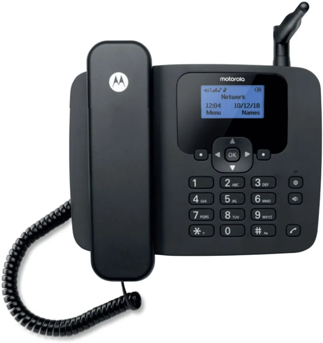 Motorola FW410L Vaste Telefoon - 4G - Zwart