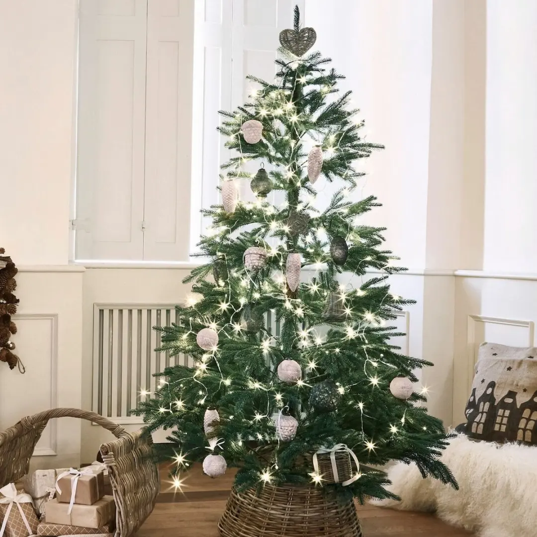 Loberon Kerstversiering Quirat Wit - 6 Stuks - afbeelding 3 van 6