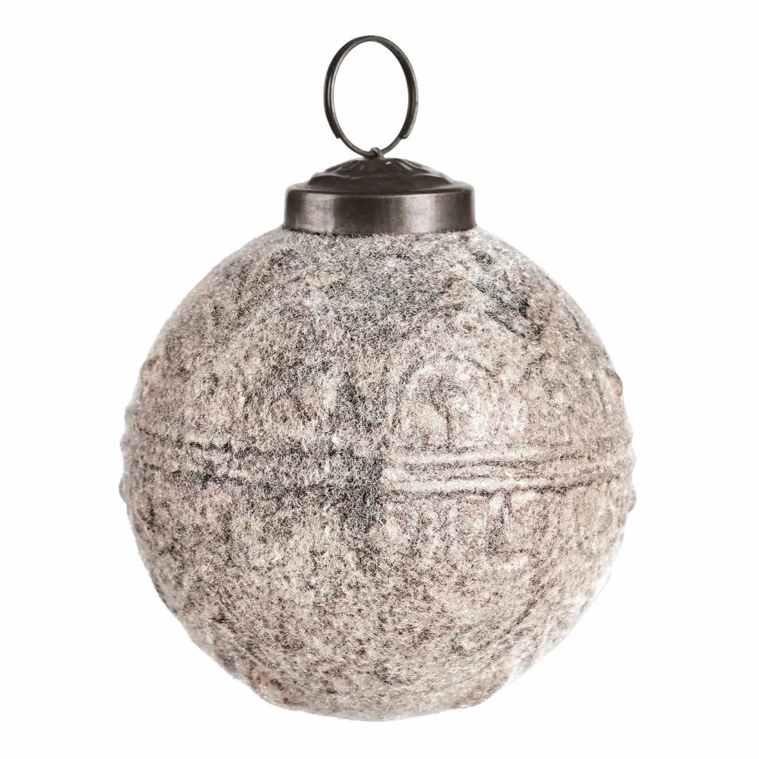 Loberon Kerstversiering Quirat Wit - 6 Stuks - afbeelding 4 van 6