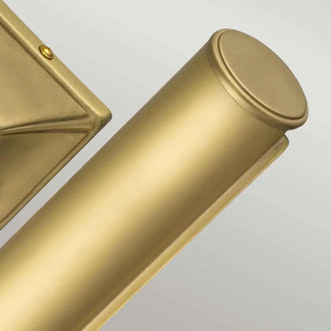 Elstead Picture Light LED - 2x E14 40W - Dimbaar - Brushed Brass - afbeelding 4 van 5