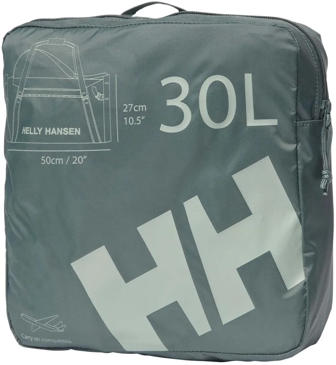 Helly Hansen Duffel Bag 2 30L - 50cm - 4 Vakken - Grey Cactus - afbeelding 3 van 6