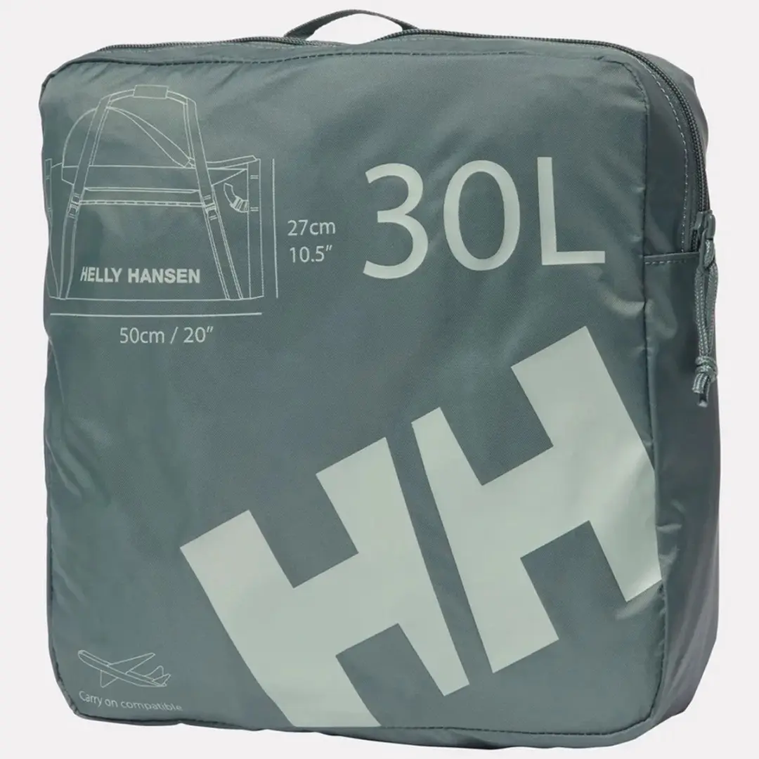 Helly Hansen Duffel Bag 2 30L - 50cm - 4 Vakken - Grey Cactus - afbeelding 6 van 6