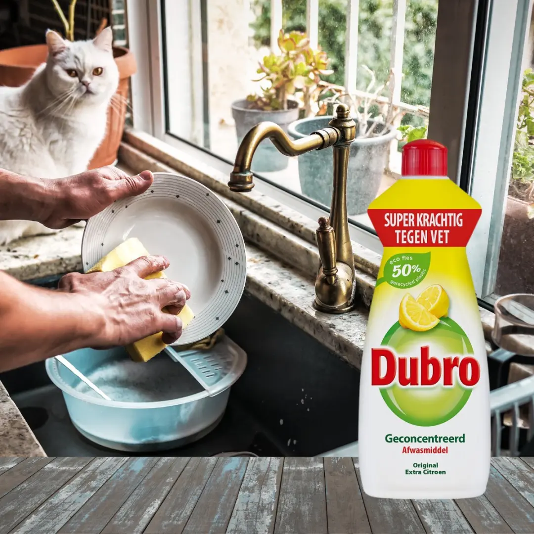 Dubro Afwasmiddel Extra Citroen 550ml - 550 Stuks - afbeelding 3 van 6