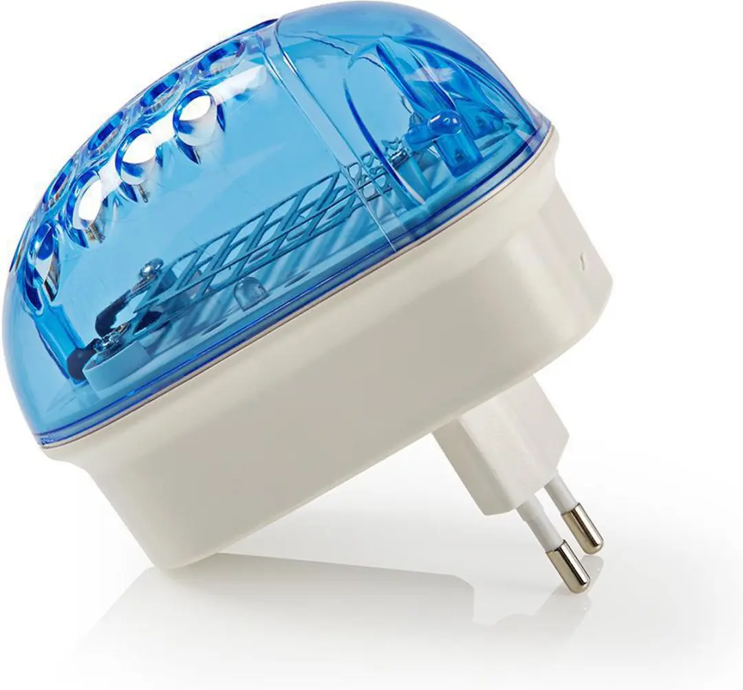 Nedis Elektrische Muggenlamp 1W - Blauw/Wit - afbeelding 4 van 6