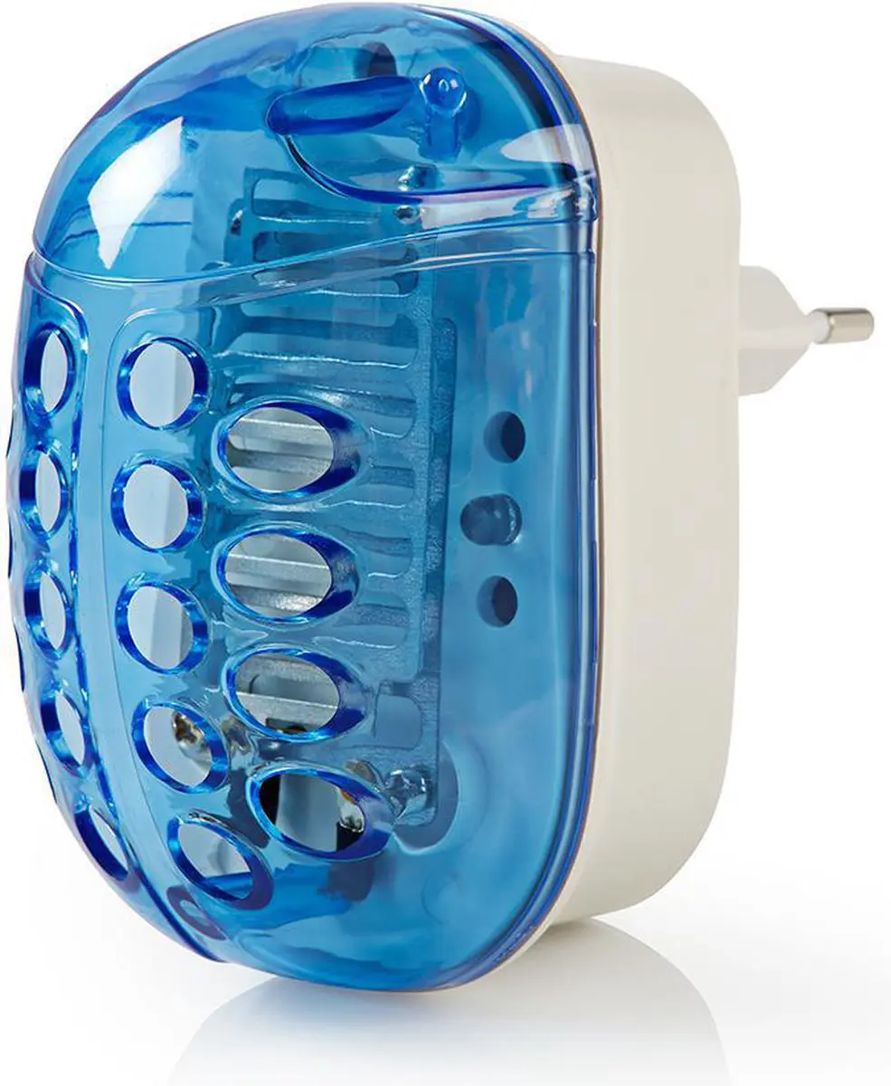 Nedis Elektrische Muggenlamp 1W - Blauw/Wit - afbeelding 5 van 6