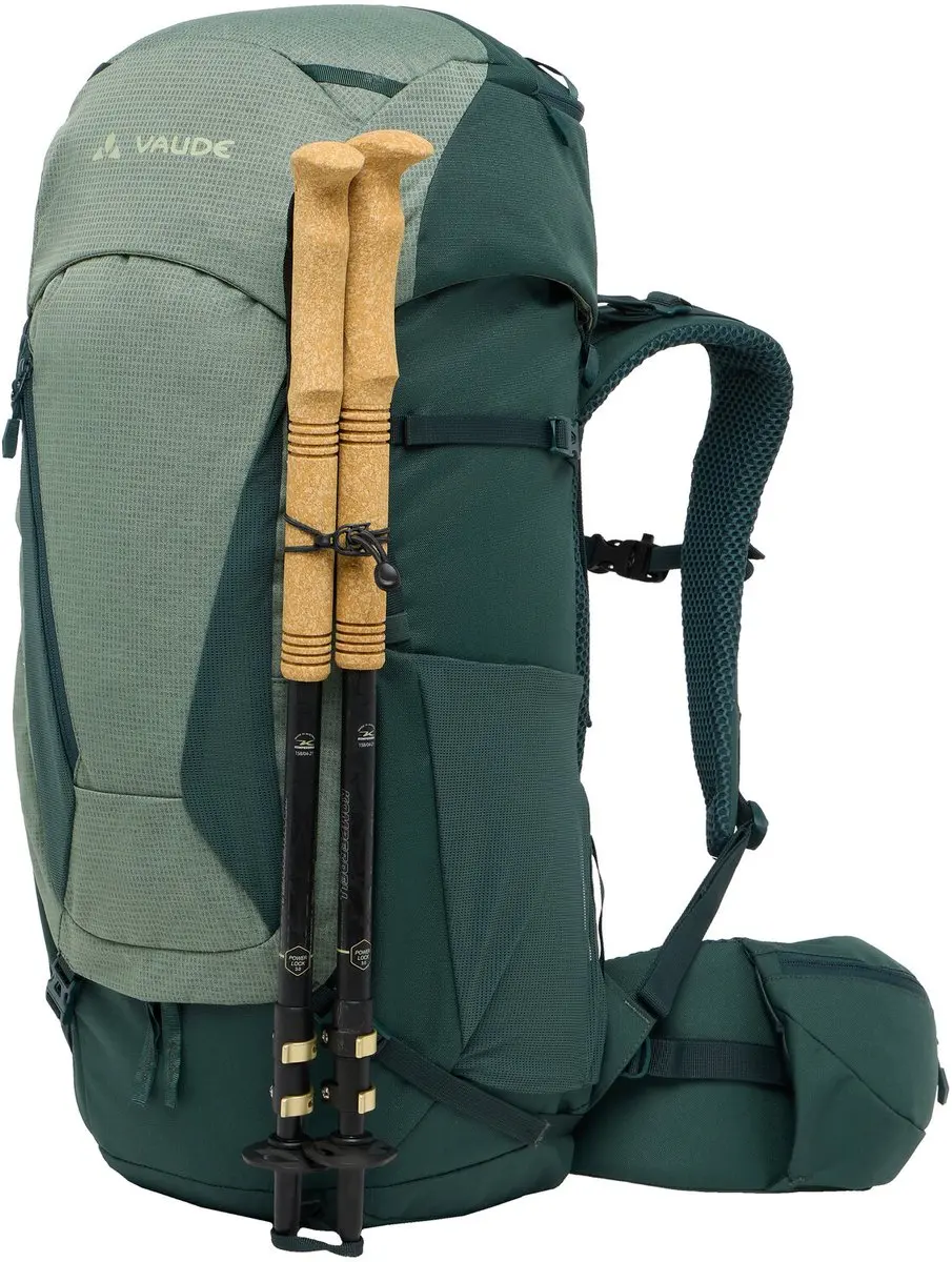 Vaude Wo Asymmetric 38+8 Trekkingrugzak 46L - Agave - afbeelding 6 van 6