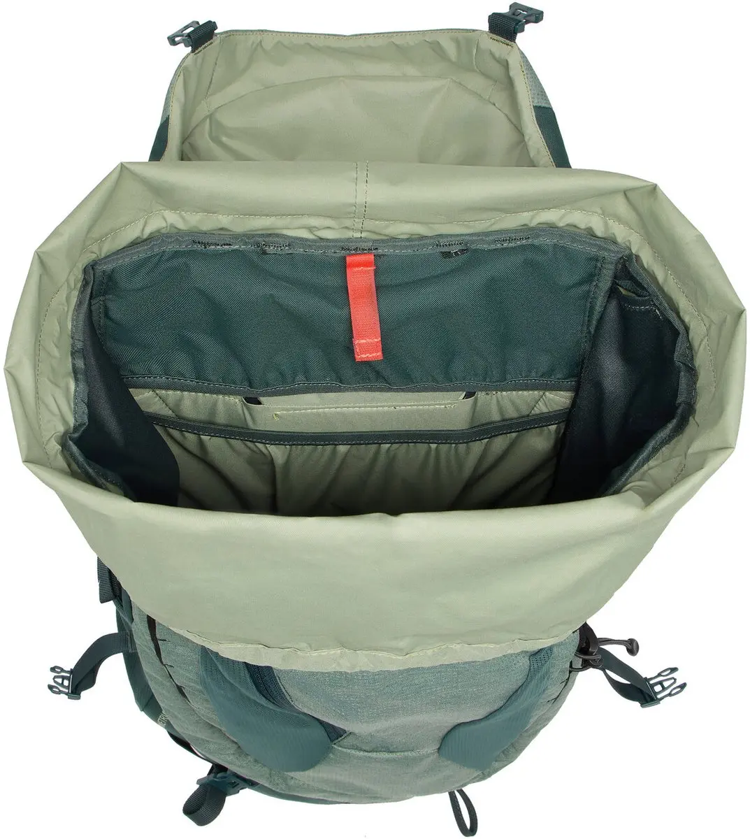 Vaude Wo Asymmetric 38+8 Trekkingrugzak 46L - Agave - afbeelding 3 van 6