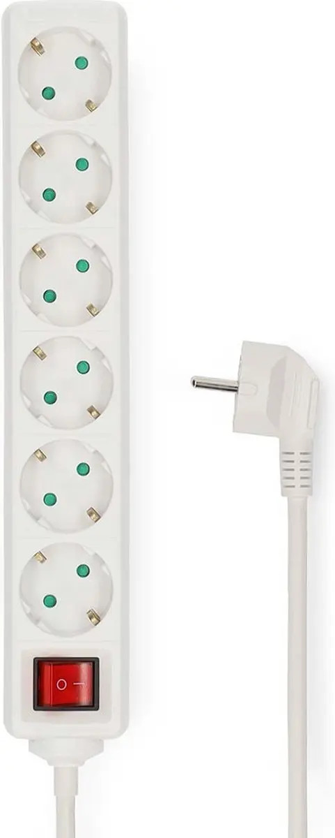 Nedis Stekkerdoos 6-wegs 3m 3680W
