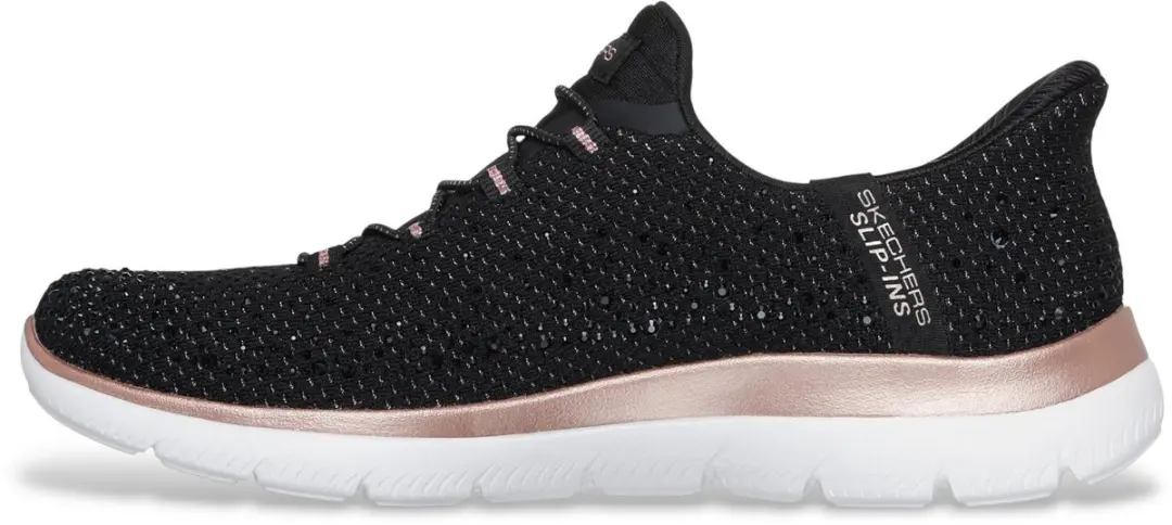 Skechers Hands Free Slip-Ins Summits Dames Sneaker - Zwart - afbeelding 4 van 6