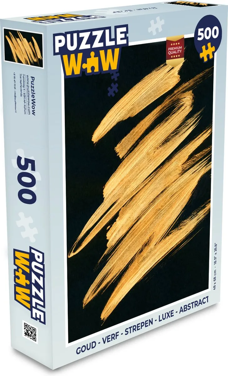 PuzzleWow Abstract Legpuzzel 500 Stuks