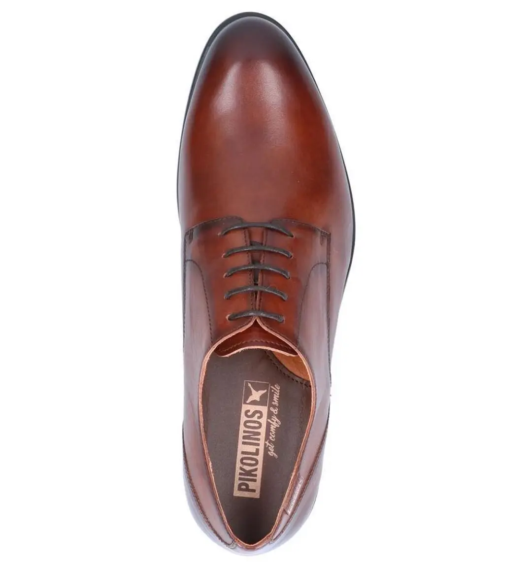 Pikolinos Bristol Heren Geklede Veterschoenen 47 - Cognac - afbeelding 6 van 6