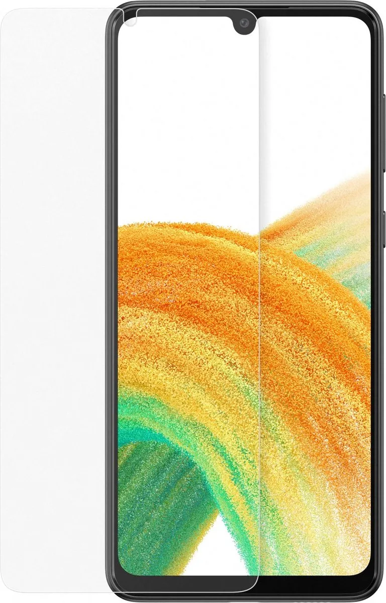 Samsung Galaxy A33 Tempered Glass Screenprotector - Transparant - afbeelding 6 van 6