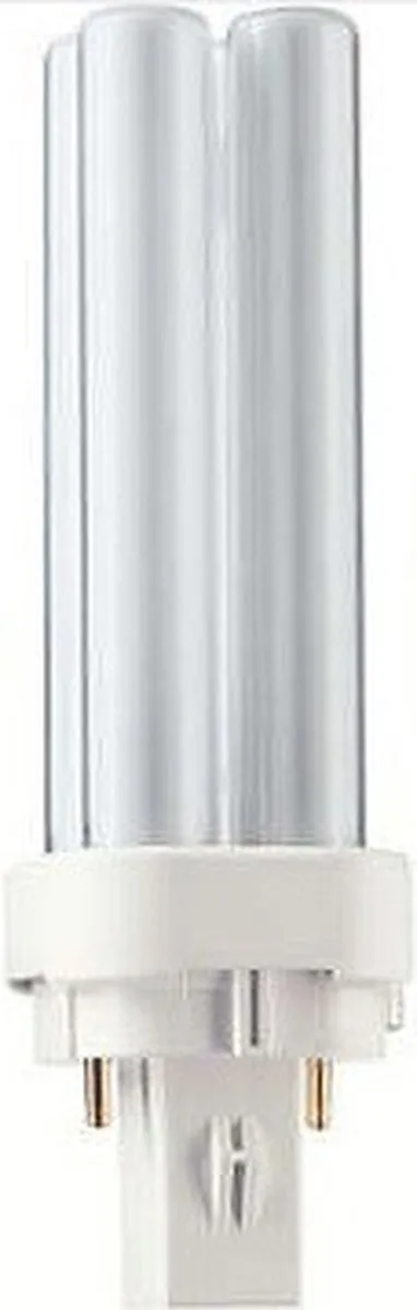 Philips PL-C Spaarlamp G24d-3 26W Warm Wit - 2 Stuks
