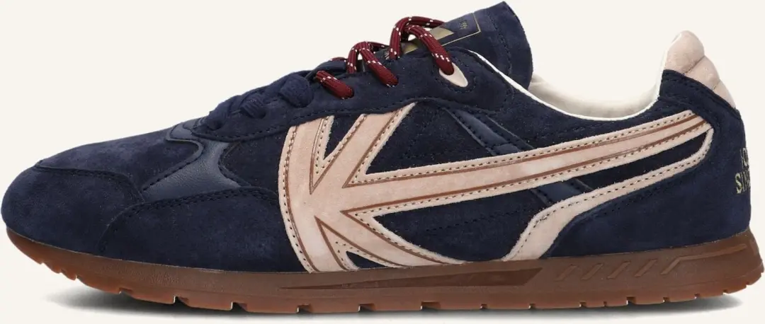 Kaotiko Seattle Heren Sneakers - Donkerblauw 46 - afbeelding 6 van 6