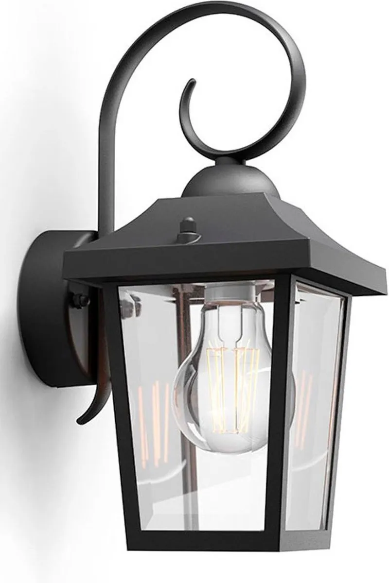 Philips Buzzard Buitenwandlamp - Zwart