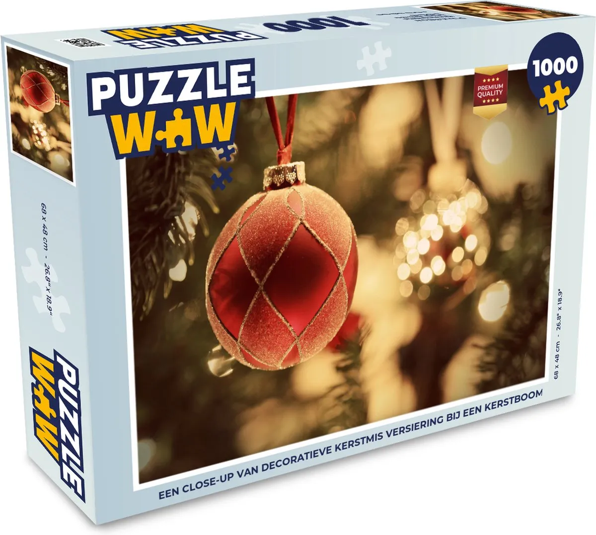 PuzzleWow Kerstpuzzel 1000 Stuks