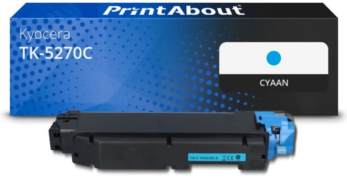 PrintAbout Kyocera TK-5270C Toner Cyaan