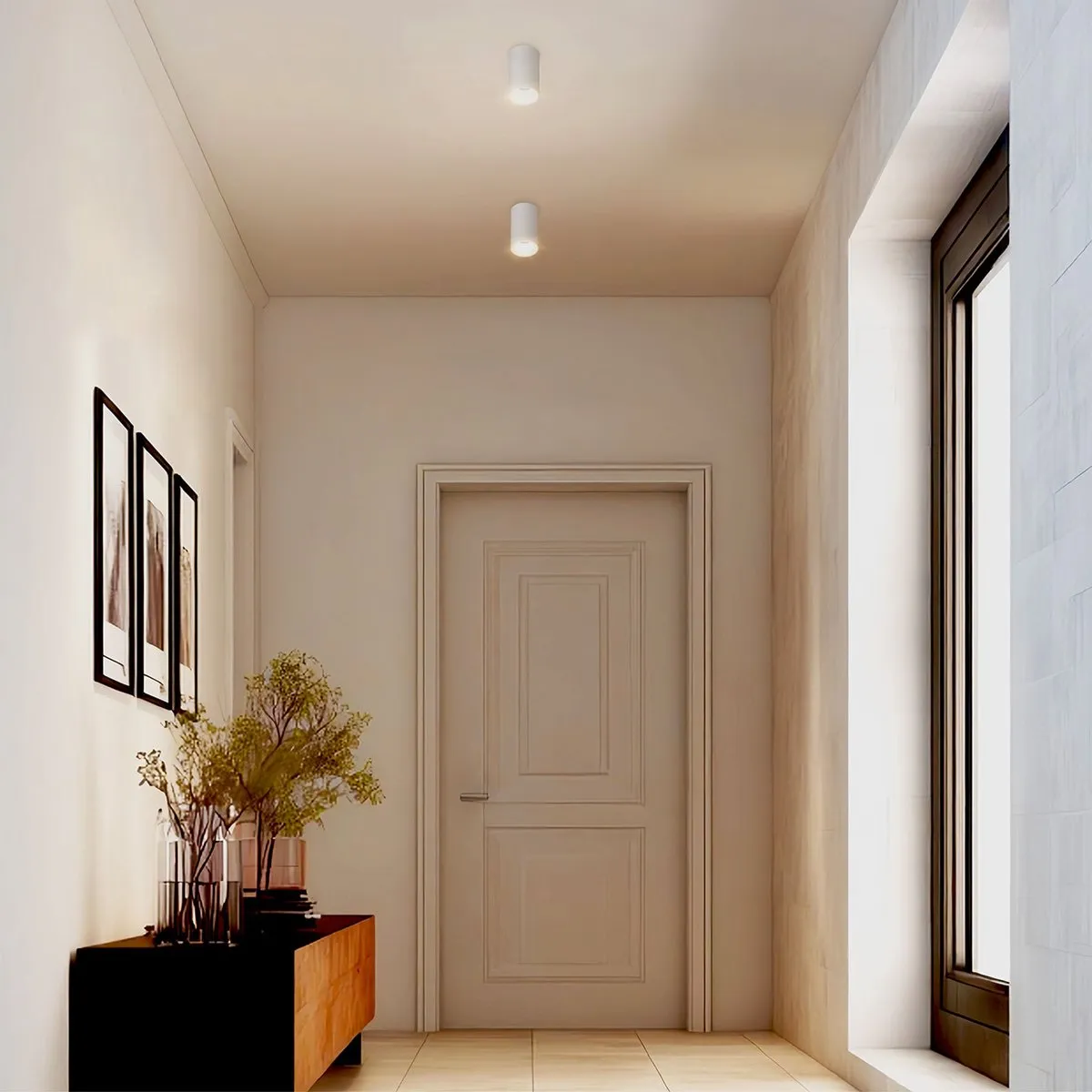 LEDVION LED Opbouwspot Rond Ø80mm GU10 - 3W - 6 Stuks