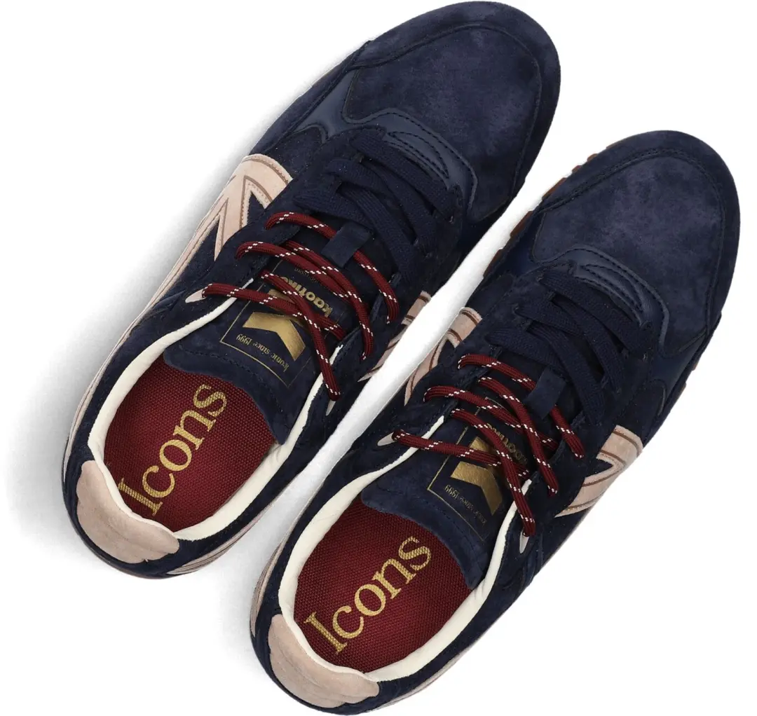 Kaotiko Seattle Heren Sneakers - Donkerblauw 41 - afbeelding 4 van 6