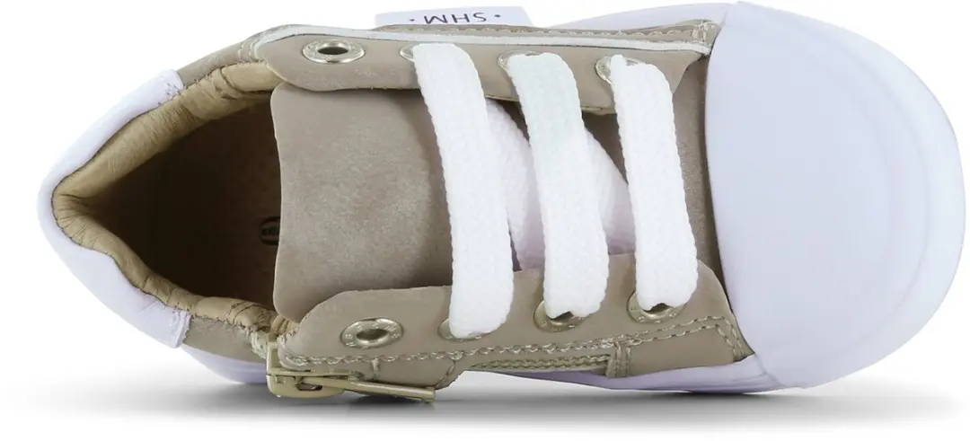 Shoesme Taupe Sneaker - Kind - Maat 23 - afbeelding 4 van 6