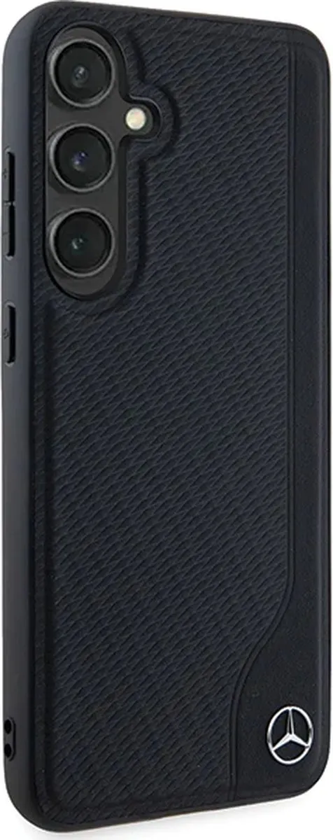 Mercedes-Benz Debossed Line Hoesje S24 - Zwart - MagSafe - afbeelding 6 van 6