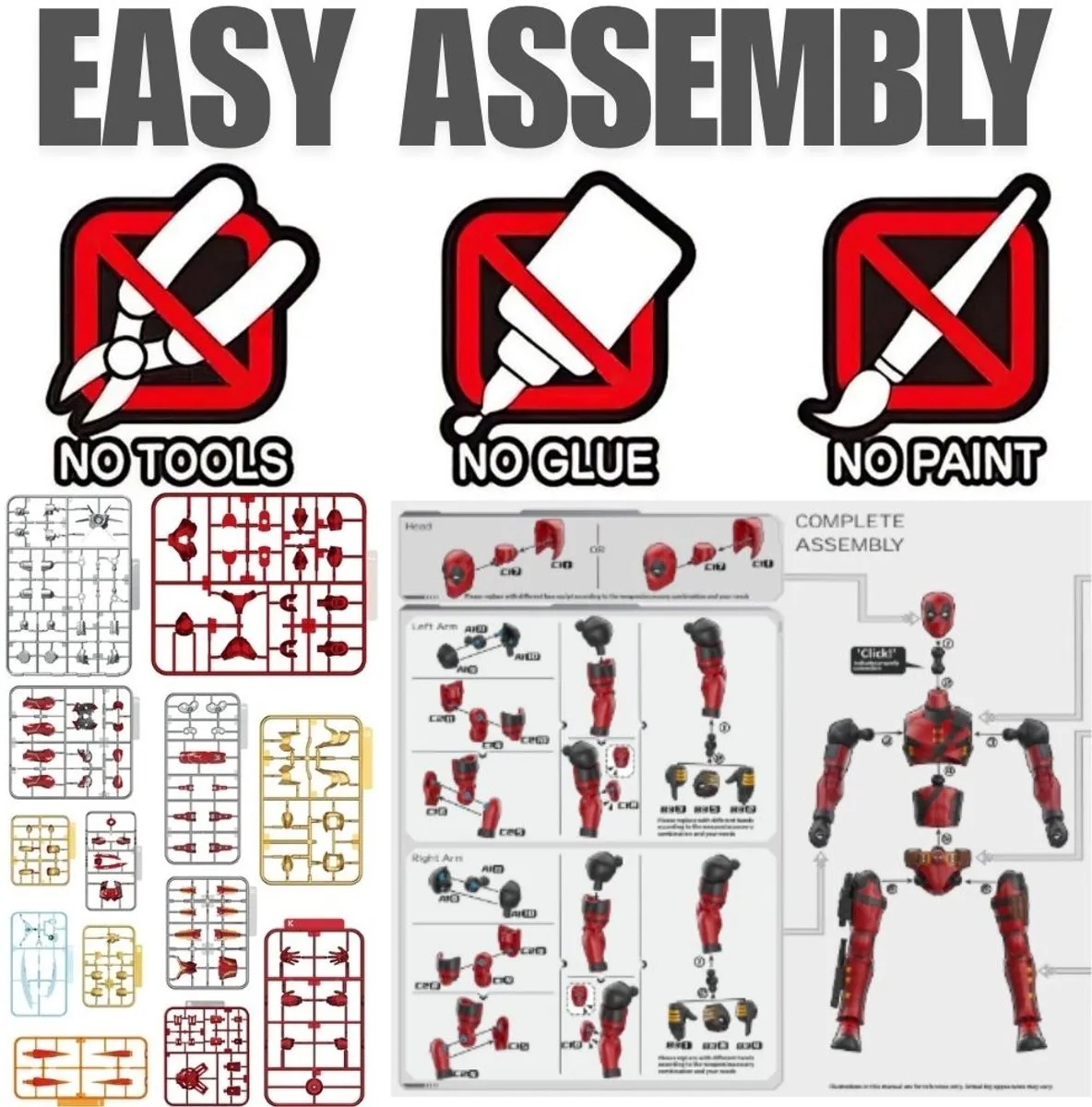 Marvel Deadpool & Wolverine X-Men Multiverse Legends 81116 Bouwset - 13.4cm