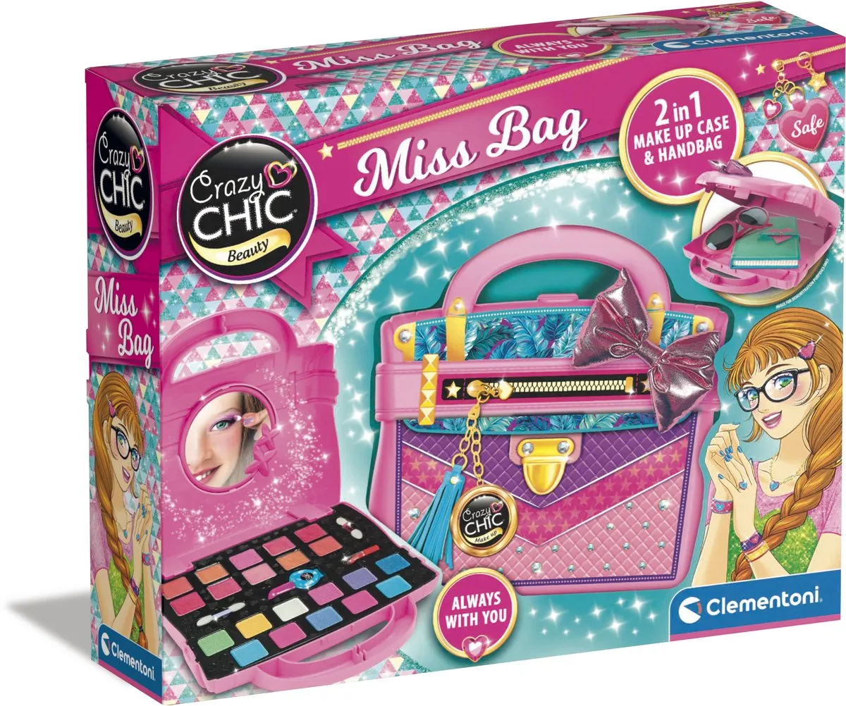 Clementoni Crazy Chic Rollenspelspeelgoed - Make-up Set Meerkleurig
