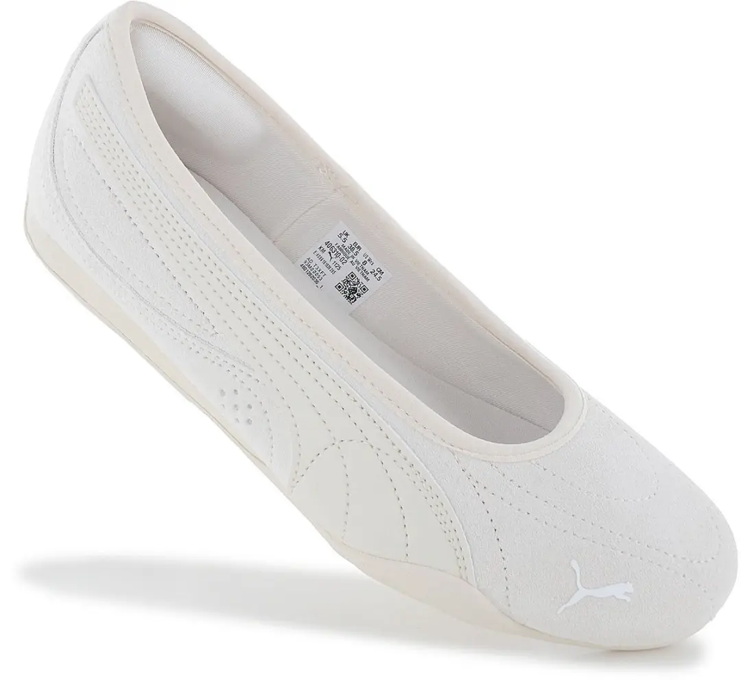 PUMA Catch Soleil Ballerina SD 406310-02 - Dames Slipper - Wit - afbeelding 6 van 6