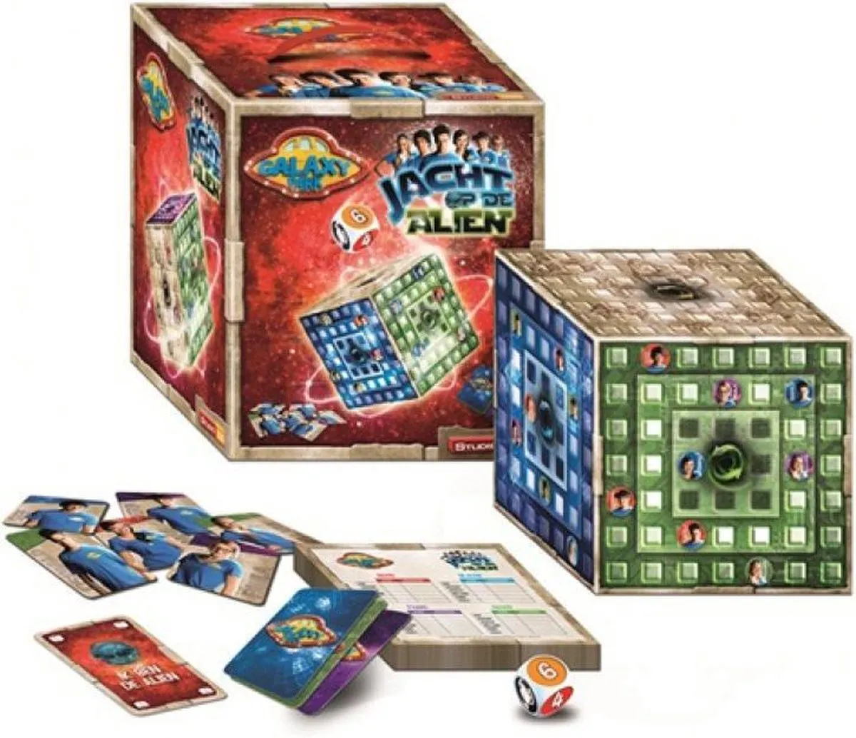 Studio 100 Galaxy Park Jacht Op de Alien Bordspel
