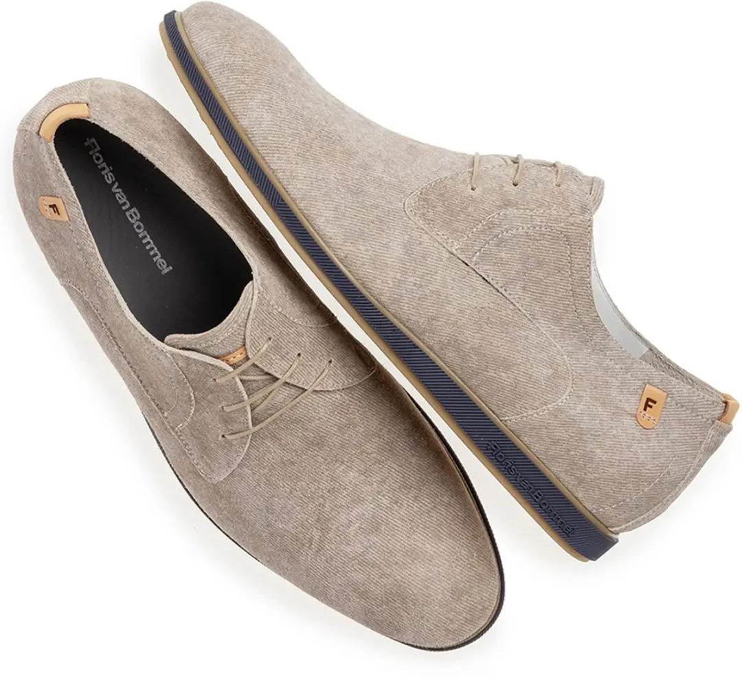 Floris van Bommel Veterschoenen - Beige 44 - afbeelding 2 van 5