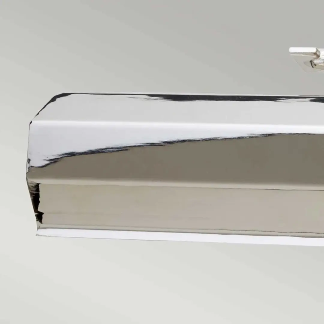 Elstead Lighting Chawton LED Schilderijverlichting - 2x E14 40W - Dimbaar - Polished Nickel - afbeelding 2 van 5
