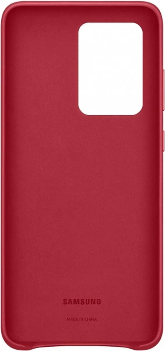 Samsung Leather Hoesje Galaxy S20 Ultra - Rood - MPN 8806090266041