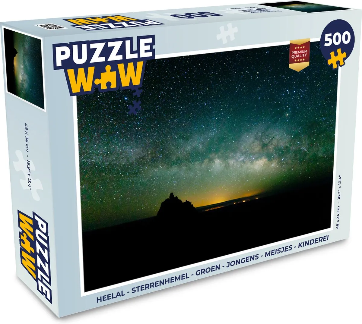 PuzzleWow Heelal Legpuzzel 500 Stuks