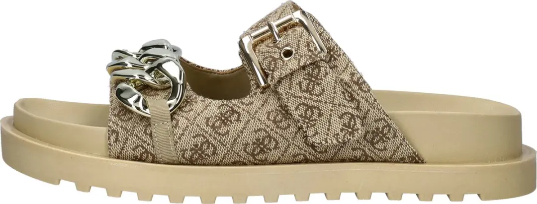 Guess Fatema Slides - Beige - Maat 39 - afbeelding 2 van 6
